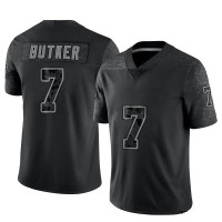 Mens Kansas City Chiefs Harrison Butker Black Limited Reflective Jersey